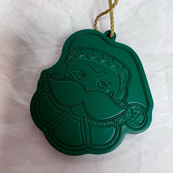 Louis Vuitton Santa Green Ornament 2022 Holiday - Picture 2 of 3